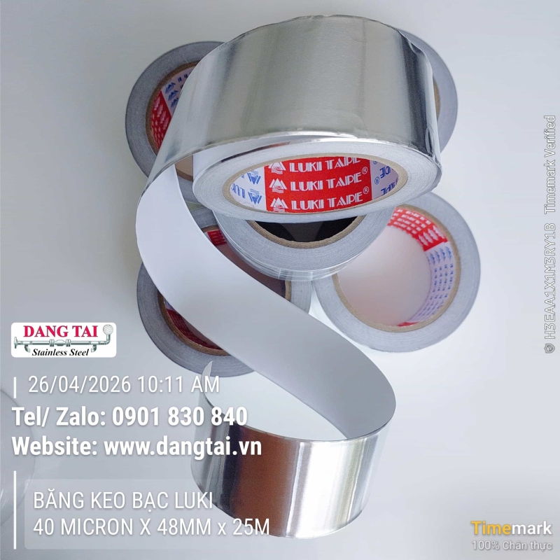 Băng Keo Nhôm Chịu Nhiệt – Băng Keo Nhôm Cách Nhiệt Giá Rẻ, Sẵn Kho