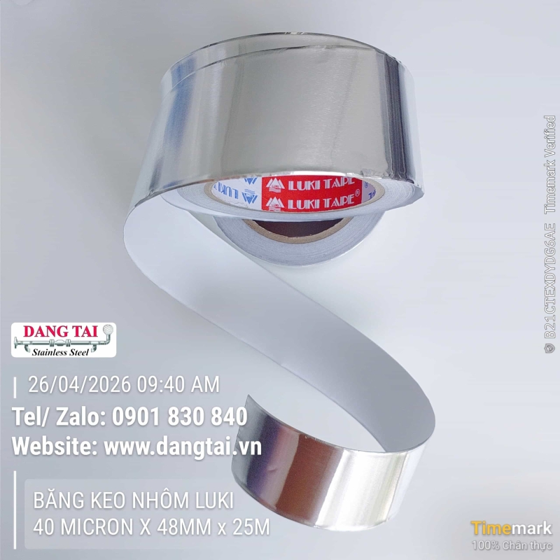 Băng Keo Nhôm Chịu Nhiệt – Băng Keo Nhôm Cách Nhiệt Giá Rẻ, Sẵn Kho