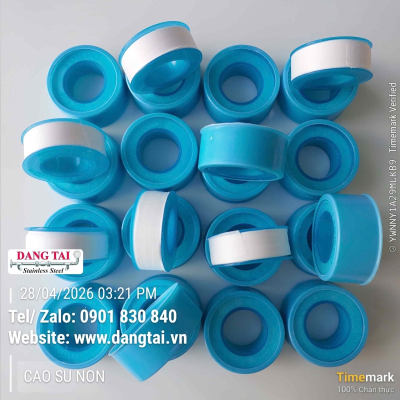 Cao Su Non – Băng Tan PTFE Chống Rò Rỉ, Giá Rẻ