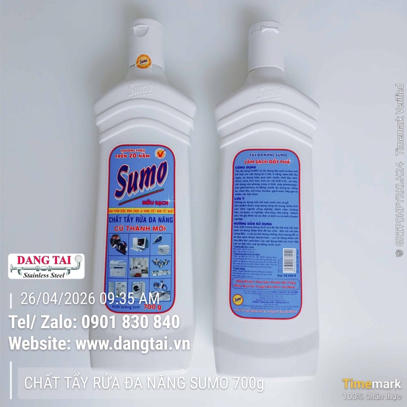 Chất Tẩy Rửa Đa Năng SUMO – Chính Hãng, Giá Rẻ, Sẵn Kho, Giao Nhanh