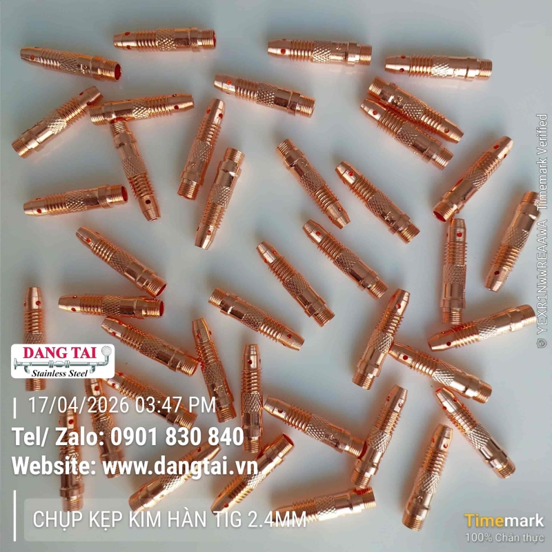 Vỏ Kẹp Kim Hàn TIG (Collet Body TIG) – Đủ Size, Giá Rẻ, Sẵn Kho