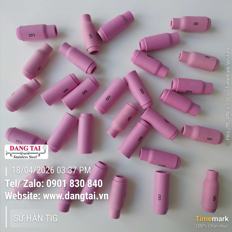 Sứ Hàn TIG (Chụp Sứ TIG) – Giá Rẻ, Đủ Size, Sẵn Kho