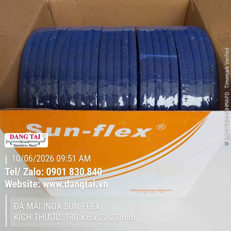 Đá Mài Inox SUN FLEX Chính Hãng – Mài Inox, Sắt, Kim Loại Bền Bỉ Giá Tốt
