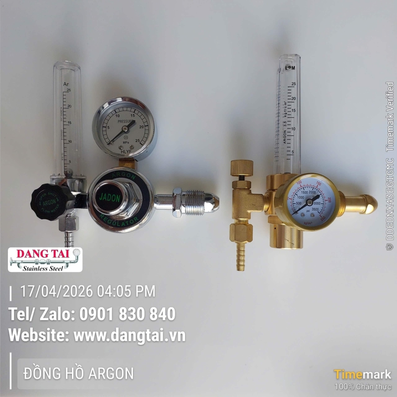 Đồng Hồ Khí Argon – Van Điều Áp Argon Giá Rẻ, Chính Hãng, Sẵn Kho