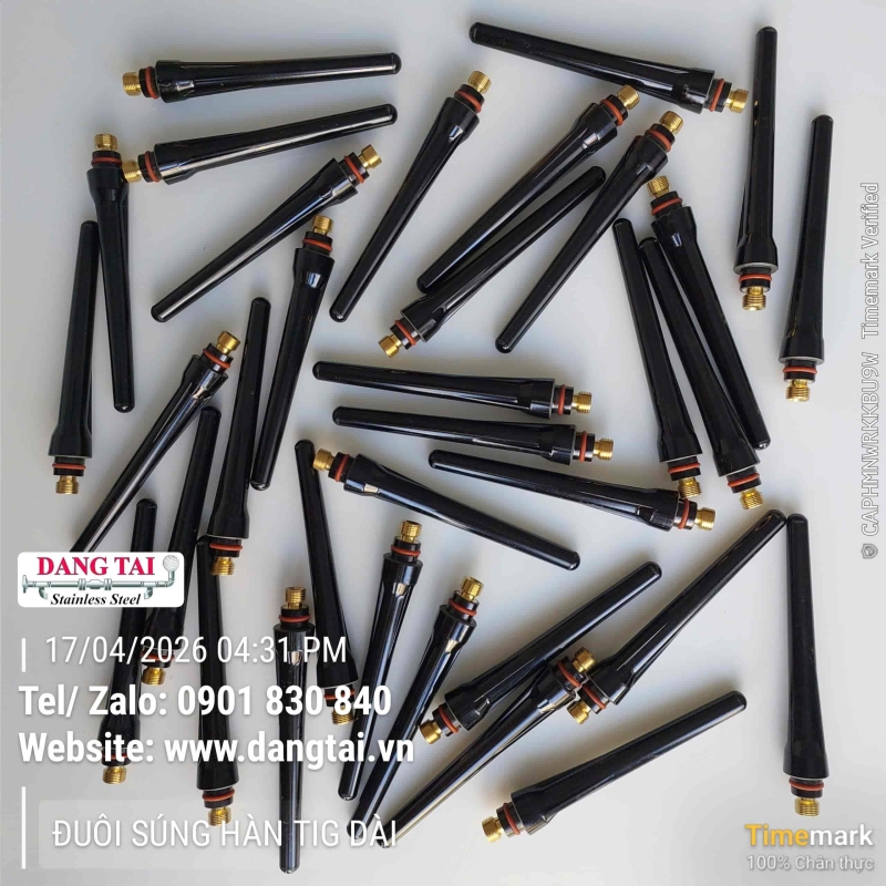 Đuôi Súng Hàn TIG (Back Cap TIG) – Giá Rẻ, Đủ Loại Dài Ngắn, Sẵn Kho