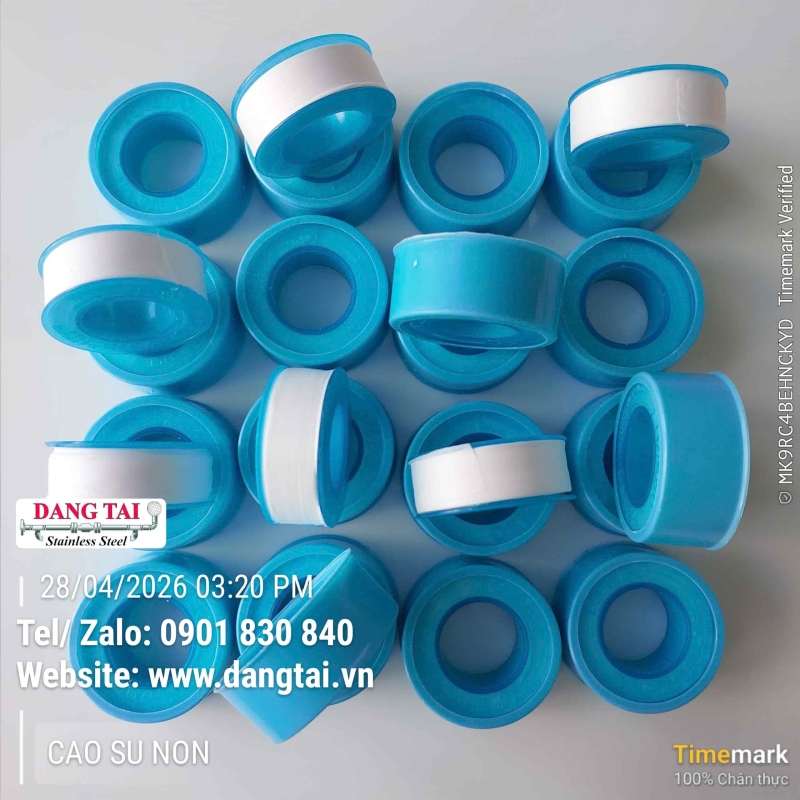 Cao Su Non – Băng Tan PTFE Chống Rò Rỉ, Giá Rẻ