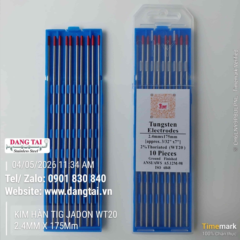 Kim Hàn TIG JADON Giá Rẻ – Đủ Loại, Đủ Size, Sẵn Kho