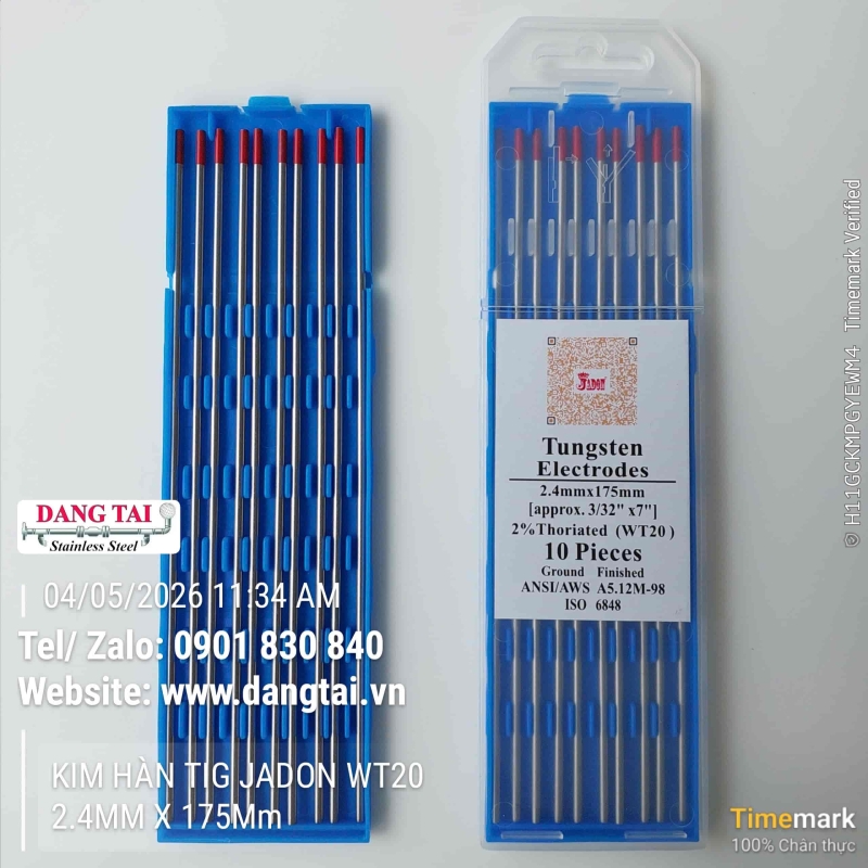 Kim Hàn TIG JADON Giá Rẻ – Đủ Loại, Đủ Size, Sẵn Kho