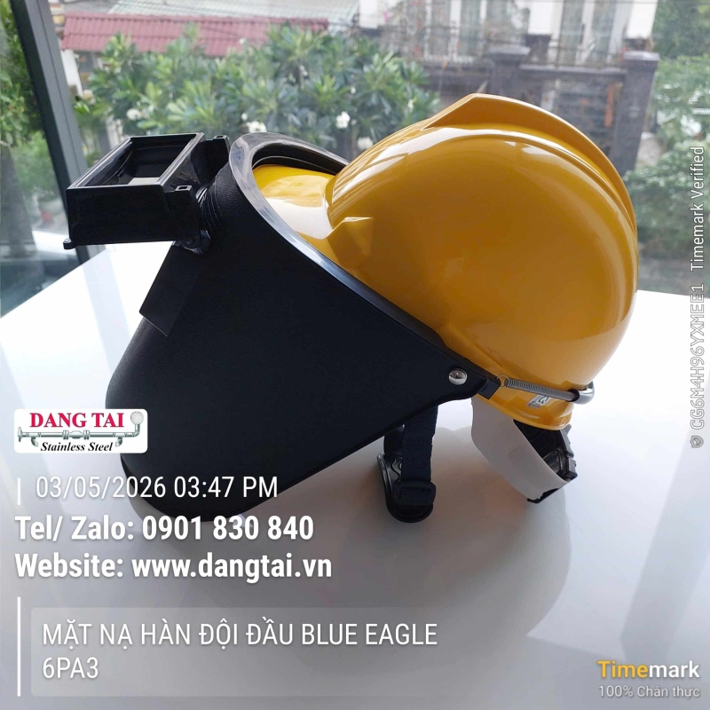 Mặt Nạ Hàn Đội Đầu Blue Eagle 6PA3 Chính Hãng – Bền, An Toàn, Giá Tốt