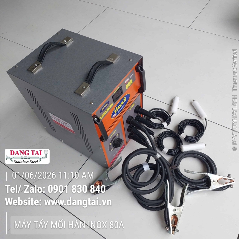 Máy Tẩy Mối Hàn Inox Điện Hóa 80A iLux8 Chính Hãng Giá Tốt
