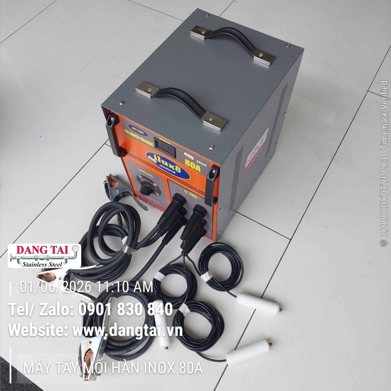 Máy Tẩy Mối Hàn Inox Điện Hóa 80A iLux8 Chính Hãng Giá Tốt