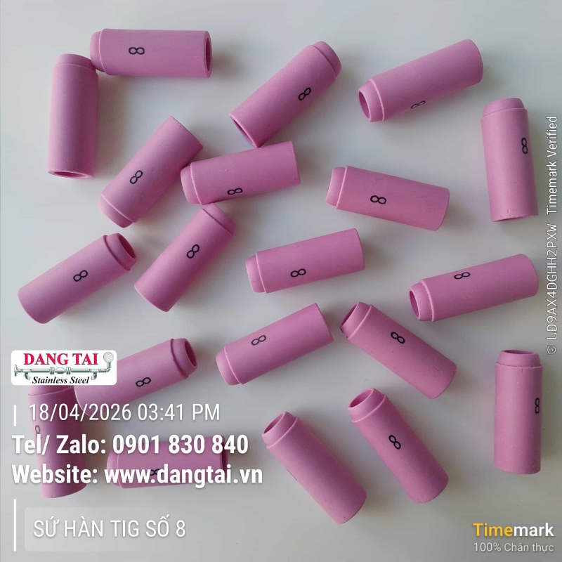 Sứ Hàn TIG (Chụp Sứ TIG) – Giá Rẻ, Đủ Size, Sẵn Kho